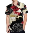 thumbnail image 4 of High Quality Hawaiian Shirts for Men Short Sleeve Aloha Beach Shirt Floral Summer Casual Button Down Shirts Blouses OZ9CCP, 4 of 7