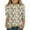 Khaki, variant on Iaqnaocc Shirts for Children Girls 10-12 3/4 Sleeve Cute Floral Print Tunic Tops Girls Clothes Fashion Round Neck Blouses Basic Casual Clothes for Teen Girls Khaki 9-10 Years