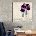thumbnail image 6 of Epic Graffiti 'Inspired Purple' by Jadei Graphics, Canvas Wall Art, 37"x37", 6 of 8