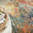 thumbnail image 6 of Nourison Celestial Modern Abstract Multicolor 9' x 12' Area Rug, (9x12), 6 of 8