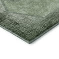 thumbnail image 4 of Addison Rugs Mayfield Washable Transitional Geometric Olive Round Rug, 8' x 8', 4 of 5