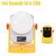 thumbnail image 1 of Lámpara LED de 18W para Makita para Milwaukee para Bosch para DeWalt Batería de Iones de Litio de 14.4V/18V Herramienta Eléctrica Linterna de Luz de Trabajo Portátil, 1 of 18