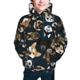 thumbnail image 5 of Kll Unisex Kids Boys Girls Hooded Pocket Pullover Hoodies-Dogs, 5 of 9