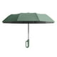 thumbnail image 1 of Paraguas plegable automático de viaje para lluvia y para viajes a la playa al aire libre. Verde 125cmx82cm, 1 of 9