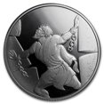 thumbnail image 1 of 2016 Israel Silver 2 NIS Samson in the Philistine House Proof, 1 of 5