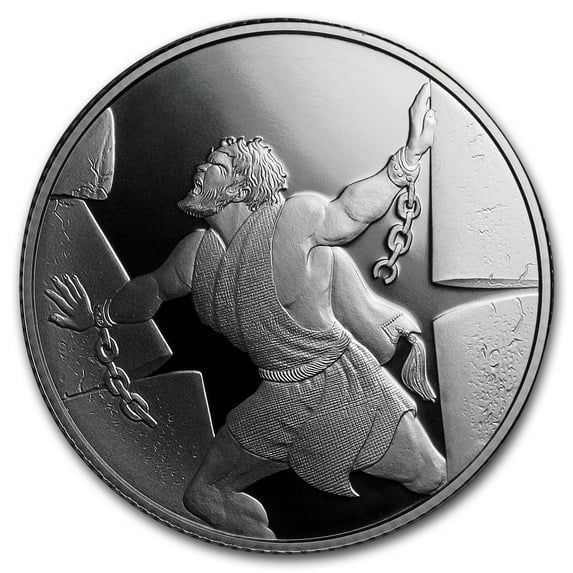 2016 Israel Silver 2 NIS Samson in the Philistine House Proof