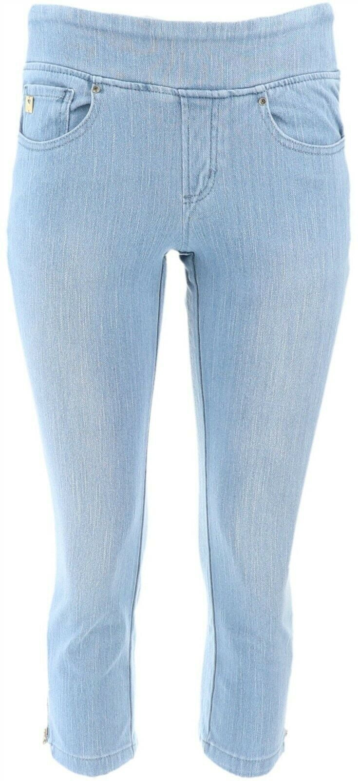 kim gravel flexibelle cropped jeans