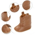 thumbnail image 5 of Ketyyh-chn99 Baby Boys Girls Unisex Walking Shoes Baby Girls Cowboy Boots Western Boots Toddler Cowboy Bootie Soft Sole Non-Slip Crib Shoes for Infant Size for US 5.5,Brown, 5 of 9