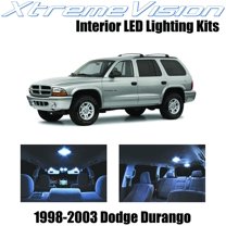 XtremeVision Interior LED for Dodge Durango 1998-2003 6 pcs Cool White Interior LED Kit Installation Tool