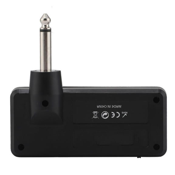 Osdhezcn Guitar Headphone Amp Classical Rock Pocket Mini Guitar Headphones Amplifier USB Rechargeable For Musicians