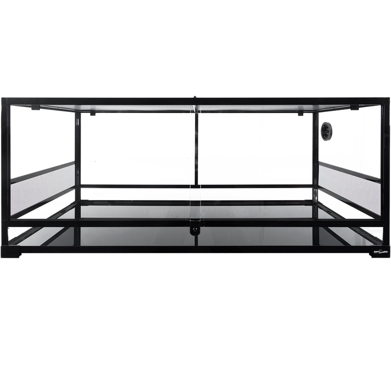 REPTI ZOO 64 Gallon Full Tempered Reptile Glass Terrarium-48