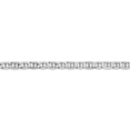 thumbnail image 3 of 14k White Gold 20 Inch 4.5mm Concave Anchor Chain Necklace Pendant Charm, 3 of 9