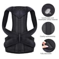 thumbnail image 3 of Students Adults Posture Corrector Back Brace Shoulder Straightener Adjustable, 3 of 5