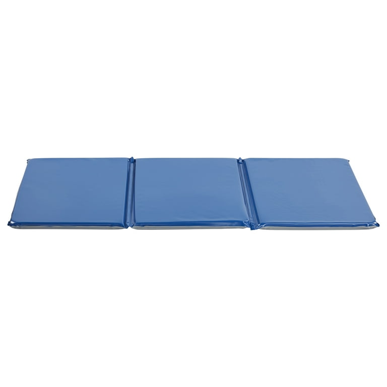 Folding Rest Mats, Children's Nap Pads, 3-Fold, 1in Thick