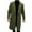 Army Green, variant on Mens Blazer Coat Long Trench Coats Notched Collar Peacoat Single Breasted Outwear Winter Coat Classic Wool Coat Fleece Dressy Pea Coat Business Outfits(Black,M)