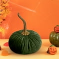 thumbnail image 4 of Velvet Pumpkin Decor for Fall, Halloween Thanksgiving Wedding Centerpiece, Realistic Fabric Foam Pumpkins, Elegant Home Table Decor, DIY Autumn Harvest Display, 4 of 5