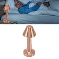 thumbnail image 1 of Lámpara LED Incesable, Luz Moderna De Mesa Inalámbrica Con 3 Colores Iluminación, Recargable, Carcasa De Metal, Para Interiores Al Aire Libre, Control Táctil, Interruptor, 1 of 7