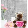thumbnail image 6 of DolliBu Happy Mother's Day Super Soft Plush Floppy Donkey Figure - Cute Stuffed Animal with Pink Heart Message for Best Mommy, Grandma, Wife, Daughter - Cute Farm Life Plush Toy Gift - 8" Inches, 6 of 6