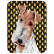 Carolines Treasures SC9652MP Fil Fox Terrier Bonbons Maïs Halloween Tapis de Souris- Coussin Chauffant Ou un Sous-Vêtement- 7,75 x 9,25 Po. – image 1 sur 1