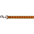 thumbnail image 3 of Buckle-Down Pet Leash, Dog Leash, Four Dot Gradient Brown Yellow Red, 6 Feet Long 1.0 Inch Wide, 3 of 3