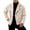 Beige, variant on Mens Wool Blend Jacket Biker Motorcycle Jackets Stylish Notch Lapel Asymetrical Zip Up Coat Color: Black Size: XL