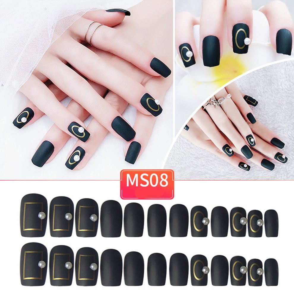 Nail Sticker Acrylic False Nail Fake Nail Art Fingernail Nail Patch