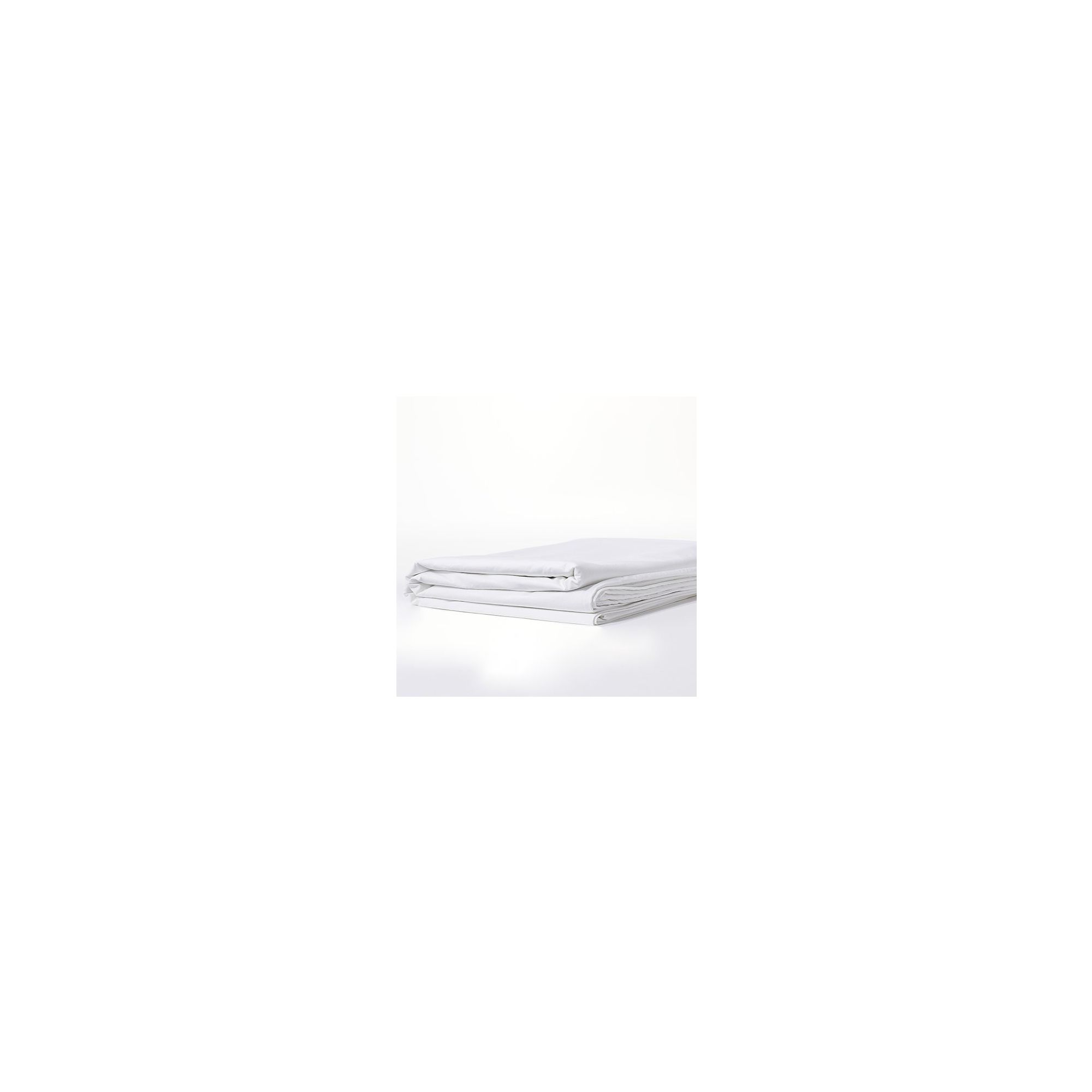 BOKSER Basics Hospitality Percale Hotel Duvet Cover - White - Twin - 200TC - Bulk Case of 12, Designed for Hotels, Rentals, Multi-Property Use