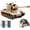 Yellow, variant on Supdex 1:18 US M26 Pershing RC Tank – 330° Rotating Turret, Smoke, Light & Sound Effects, Rechargeable, Climbing 40° Ramp, Great Gift for Kids Ages 6+