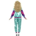thumbnail image 3 of Smiffys Womens Height Of Fashion 80s Shell Suit Costume Set, 3 of 4