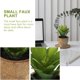 thumbnail image 5 of unbranded 4Ud Bonsai Artificial Verde Para De Escritorio En Hogar Oficina Y Café, 5 of 6