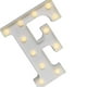thumbnail image 4 of Wosthever Número 3D Visual LED Luz de noche Lámpara de escritorio Fiesta de cumpleaños Regalo para niños Iluminación y accesorios letra f Wosthever LED1555-06B, 4 of 5