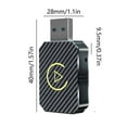 thumbnail image 3 of Wireless Android Auto Smart Car Adapter Box, Bluetooth & WiFi Connectivity Upgrade for OEM Systems, USB Type-C Plug & Play Voice Control Interface for Auto, 3 of 8
