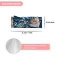 thumbnail image 3 of Wukai White Jellyfish Dansing in the Ocean Print Baby Bow Headband for Newborn Infant Baby Toddler Girls, 3 of 5