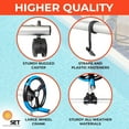 thumbnail image 3 of In-Ground Pool Solar Cover Aluminum Reel with Telescopic Tube and Wheels - 15ft, 3 of 8