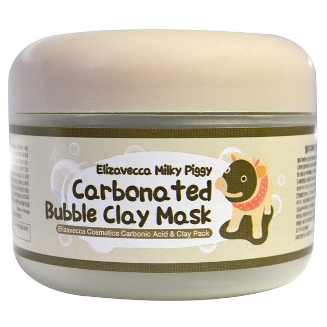 Elizavecca | Carbonated Bubble Clay Mask | Mascarilla Facial | 100 g | Sin OMG Descripción