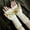 czb# Beige523, variant on CUZIBR Womens Gloves Cute Cartton Flower Embroidery Knitted Mittens Fingerless Cozy Warm Fuzzy Lined Glove For Cycling Running Outdoor Activities