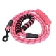 thumbnail image 3 of Correa para perros Cuerda de tracción de nailon reflectante Correa de tracción ligera Accesorio para mascotas 177 cm (rojo rosa), 3 of 5
