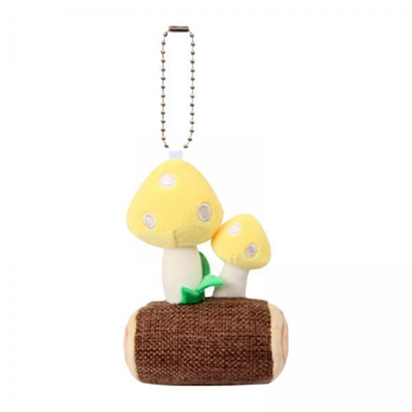 llaveros de felpa,llaveros de felpa para mochilas para niñas,Juguete de peluche en forma de seta Lindo llavero pequeño de peluche,Rellenos de bolsas de regalos de carnaval para regalo