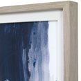 thumbnail image 6 of Uttermost Variant Linen and Pine Wood Abstract Framed Print in Blue/Orange/White, 6 of 6
