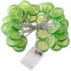 thumbnail image 1 of Cadena de luces 3m 20 Leds con pilas luces de cal decoraciones para Patio valla cubierta balcón Camping 1 juego verde, 1 of 5