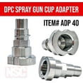 thumbnail image 2 of Adapter Paint Spray Gun (40) 16135 (Aftermarket) Compatible with 3M PPS System Only, 2 of 7