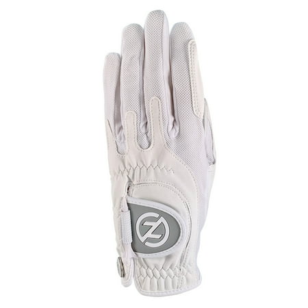 Zero Friction Ladies Golf Glove, One Size, White, LH
