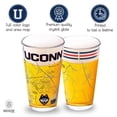 thumbnail image 3 of Greenline Goods University of Connecticut Pint Beer Glasses Set of 2 - Full Color Huskies Logo & Campus Map – UConn Huskies Gift Idea for College Grads & Alumni - College Glassware, 3 of 6