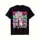 thumbnail image 1 of Camisetas para niñas de 100 días de escuela, adecuadas para las tendencias de moda de niñas, ropa interior transpirable, informal y cómoda, camisetas casuales de verano de moda urbana., 1 of 6