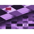 thumbnail image 1 of Ahgly Company Machine Washable Indoor Rectangle Transitional Purple Area Rugs, 7' x 9', 1 of 7