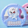 thumbnail image 4 of 1pc Musical Instruments Cartoon Electronic Piano Simulation Steering Wheel, Music Button Music Enlightenment Toys Holiday Gift Toys Puzzle (Excluding Batteries), 4 of 5