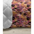 thumbnail image 3 of Cartoon Down Alternative Comforter, Unicorns in the Sky Raindrop Clouds Hello Girly Funny Whimsical Pastel, Microfiber Quilt for All Season, 5 Sizes, Pale Mauve Pale Pink, by Ambesonne, 3 of 3