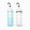 White,Blue, variant on YEMNPIOS 2 Pcs Portable Protein Powder Container Stackable Leakproof Dispenser with Funnel White,Blue