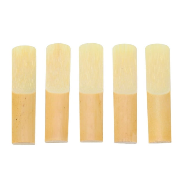 Ccdes 10Pcs Soprano Saxophone Reed 2.5 Bb B Flat Sax Reeds Accessory Set Kit For Clarinet,Saxophone Reed,Reed