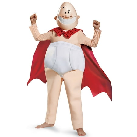 Photo 1 of Captain Underpants Deluxe Child Costume 7+ Size M (7-8)